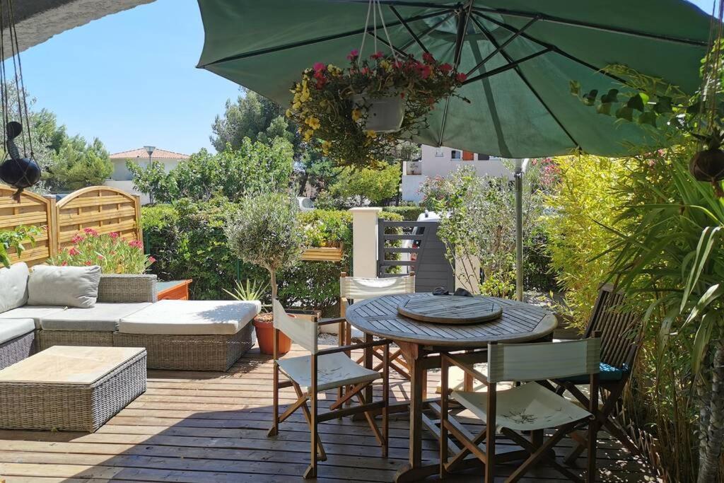 Appartement La Terrasse Ensoleillée de Sausset - Côte Bleue Extérieur photo